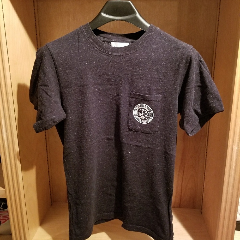 Men's Small Diamond Supply Pocket Tee